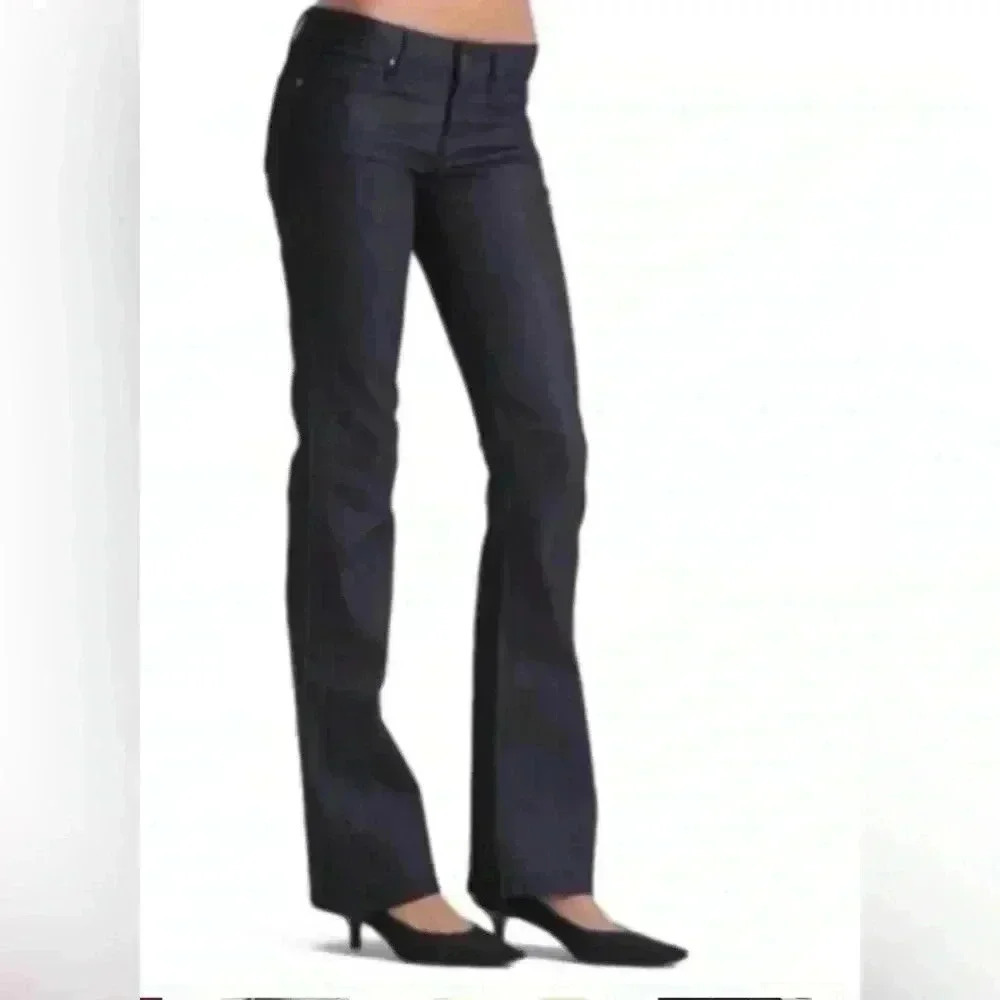 Raven denim Sadie flare raw wash jeans